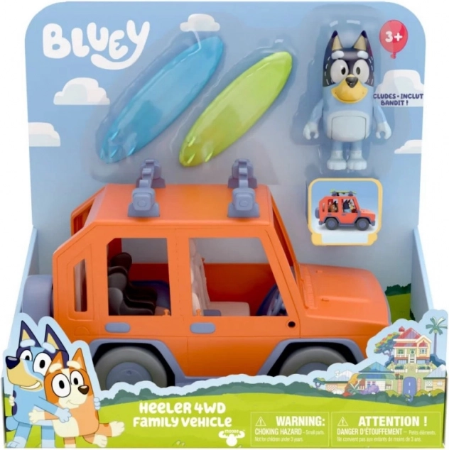 Auto di famiglia di Bluey