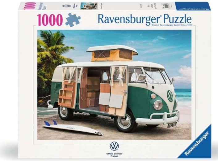 Puzzle Ravensburger furgone Volkswagen T1, 1000 pezzi