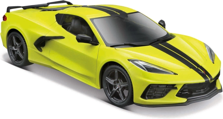 Maisto Chevrolet Corvette Stingray coupé Z51 2020 gialla 1:24