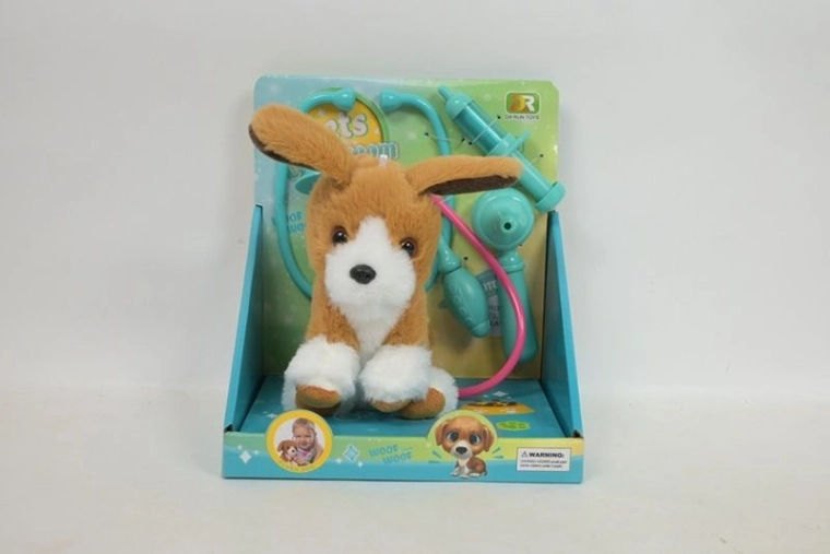 Cagnolino di peluche “chory piesek” in set