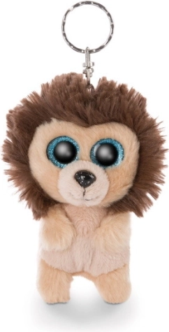 Portachiavi di peluche Leone Cliff della collezione Glubschis
