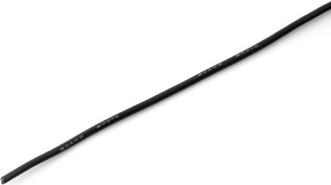 Conduttore in silicone MSP 1,0 mm² (17 AWG) nero 1 m