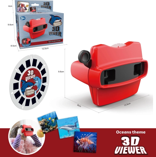 Occhiali 3D Mare 13,5 × 8 × 9,6 cm