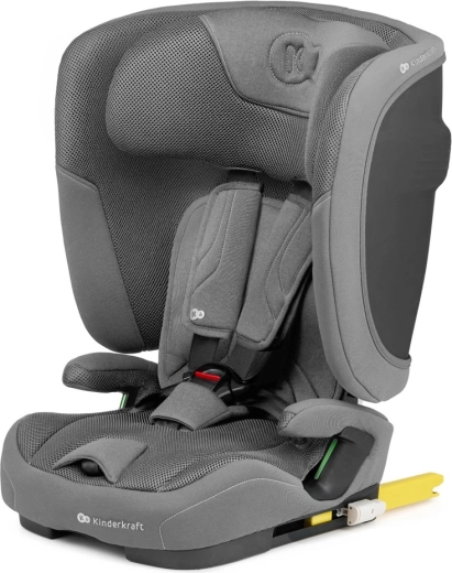 Seggiolino auto Kinderkraft Fix2Go i-Size 76–150 cm grigio