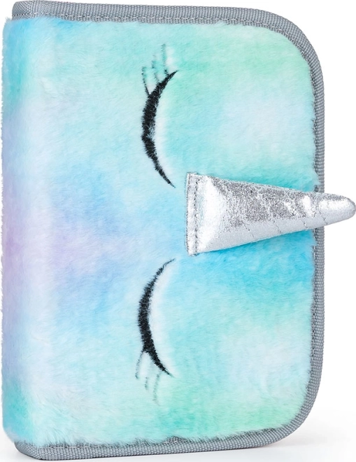 Astuccio con superficie in peluche Unicorn Oxybag