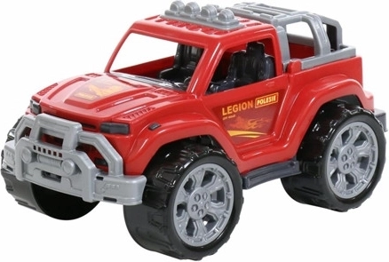 auto di plastica Legion rosso 39 cm
