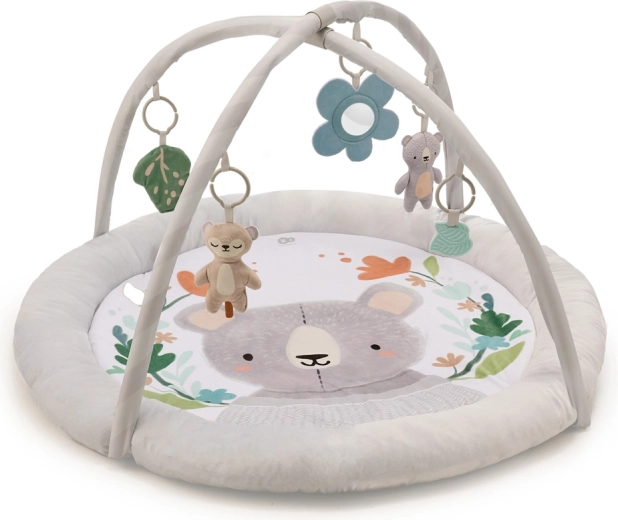 Kinderkraft palestrina con tappeto Cozyplay, grigio chiaro