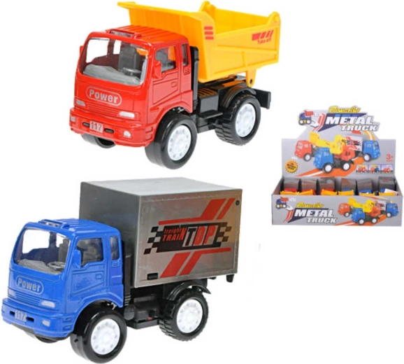 Camion in metallo 12 cm in due varianti - 1 pezzo