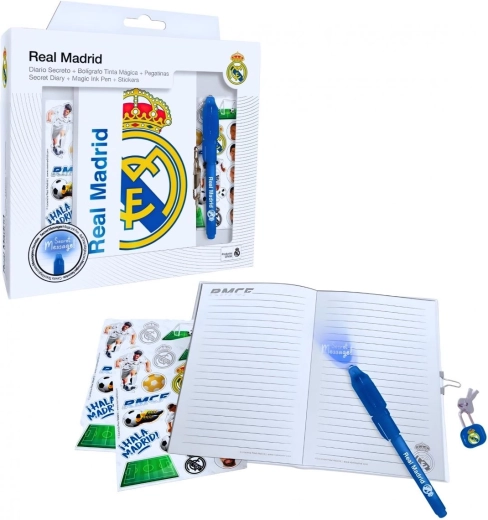 Taccuino con penna magica Real Madrid
