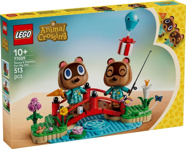 LEGO Animal Crossing Timmy e Tommy a passeggio