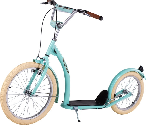 Monopattino con ruote pneumatiche NILS Extreme WH222 menta