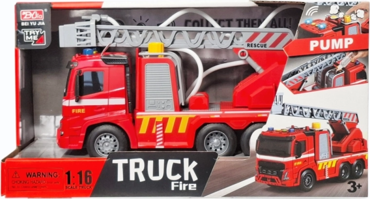 Camion dei pompieri con luci e suoni
