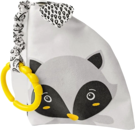 Libretto sensoriale in tessuto procione Pedro 0+ Mom's Care