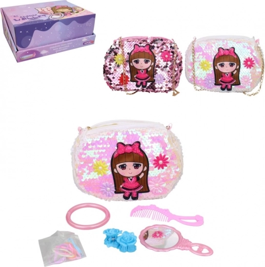 Borsetta cosmetica con accessori per bambini