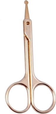 Canpol babies Forbicine interamente metalliche con punta arrotondata