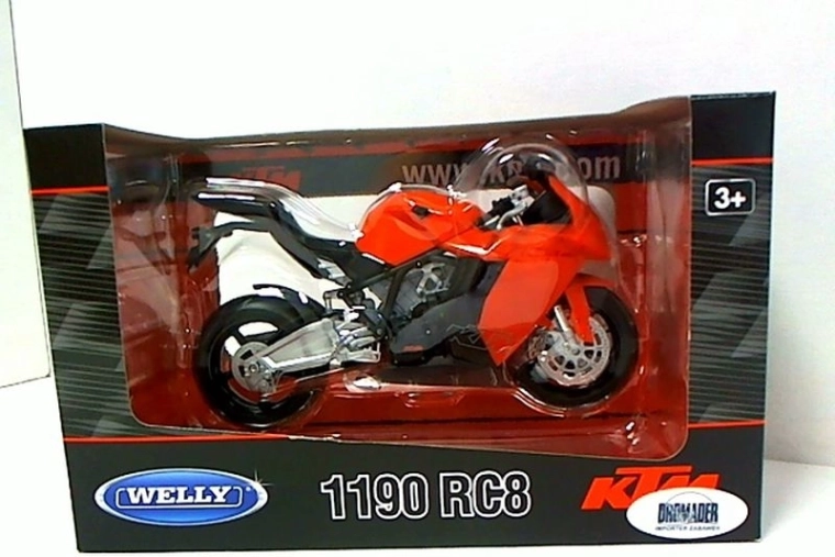 Motocicletta Welly KTM 1:10