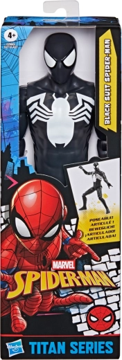 Hasbro Marvel Spider-Man figura Titan Black Suit Spider-Man 30 cm