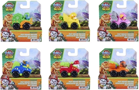PAW Patrol Dino: piccolo veicolo con personaggio