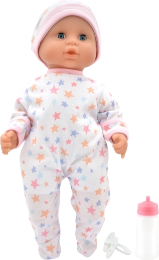 Dolls World bambolotto Baby Joy bianco 38 cm