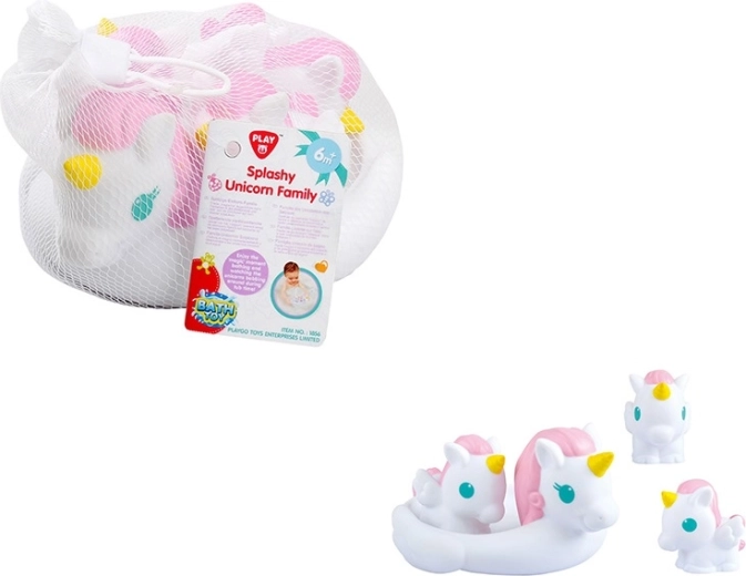 Playgo famiglia di unicorni spruzza-acqua