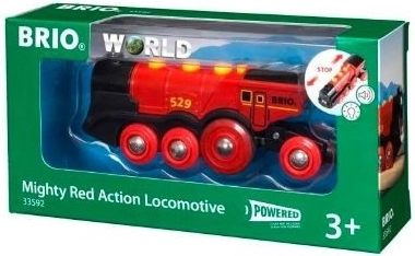 Locomotiva d’azione classica rossa BRIO
