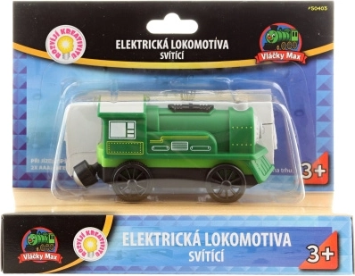 Locomotiva elettrica Maxim verde