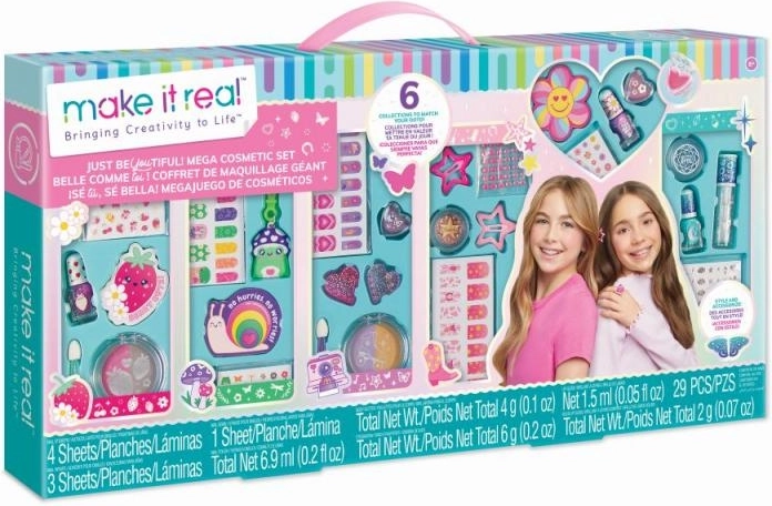 Mega kit cosmetico per bambini Make It Real