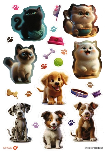 Adesivi Pets Topgal