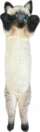 Gatto di peluche siamese 55 cm