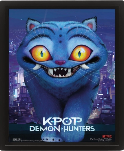 Poster 3D K-pop Demon Hunters