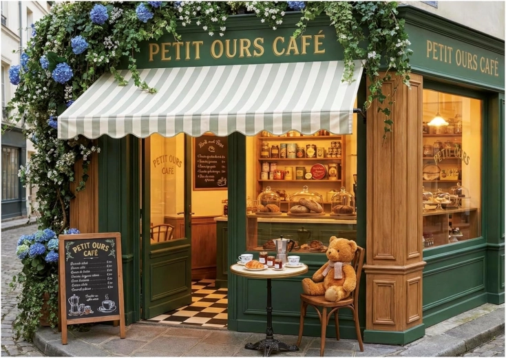 Educa puzzle Caffetteria degli Orsetti 1000 pezzi