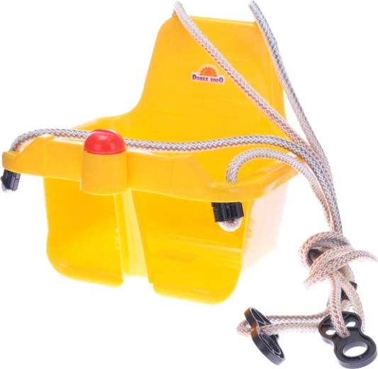 Altalena per bambini con clacson – gialla (18+ mesi)