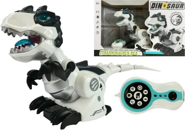 Dinosauro RC tirannosauro rex con suoni e luci