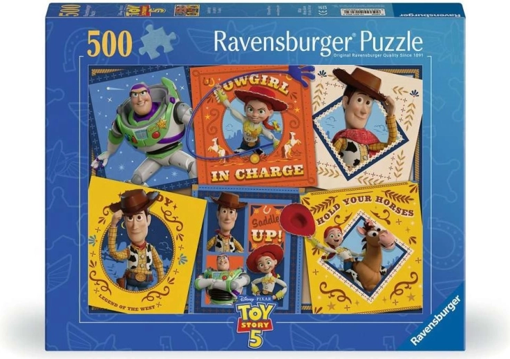 Puzzle Ravensburger Toy Story 5: Storia dei giocattoli 500 pezzi