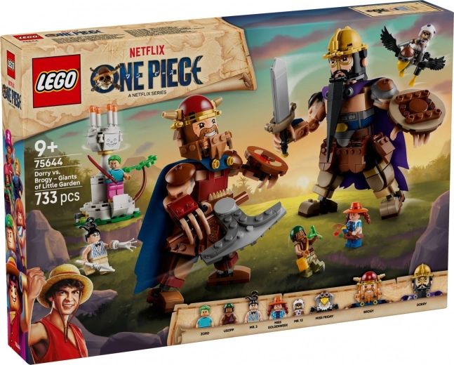 LEGO ONE PIECE Dorry vs. Brogy – giganti di Little Garden