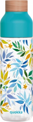 Bottiglia per bere Quokka ice watercolor leaves 840 ml