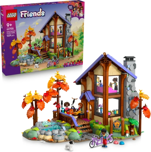 LEGO Friends baita nel bosco autunnale