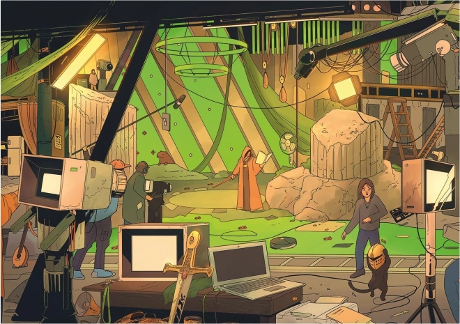 Puzzle Trova 10 oggetti – film, 300 pezzi XL