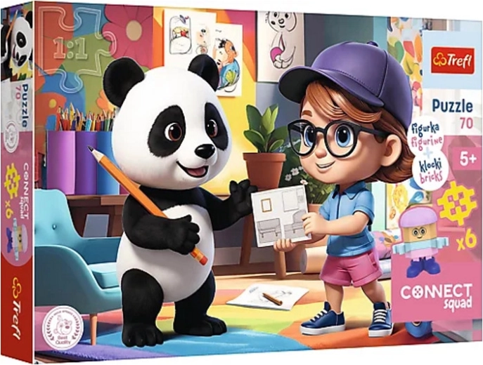 Puzzle Connect Amy 70 pezzi