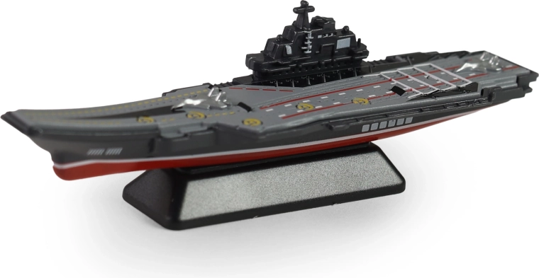 Portaerei militare III 1:64 (12,5 cm) con base