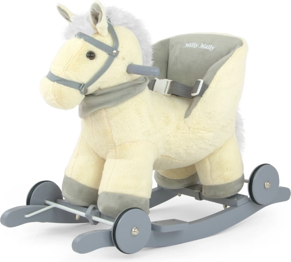 Milly Mally cavallo a dondolo Polly beige