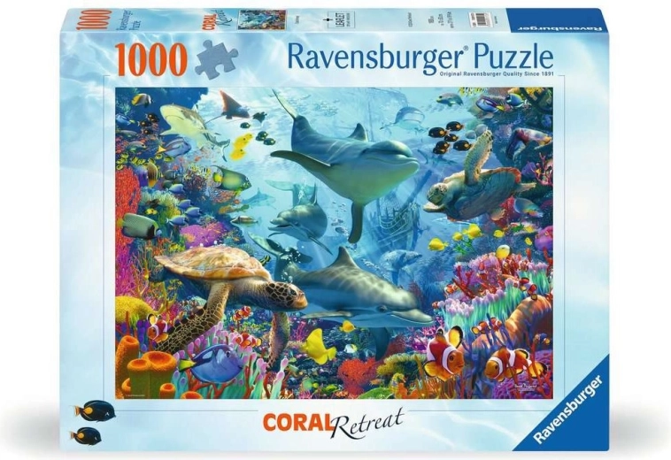 Puzzle Ravensburger Barriera corallina da 1000 pezzi