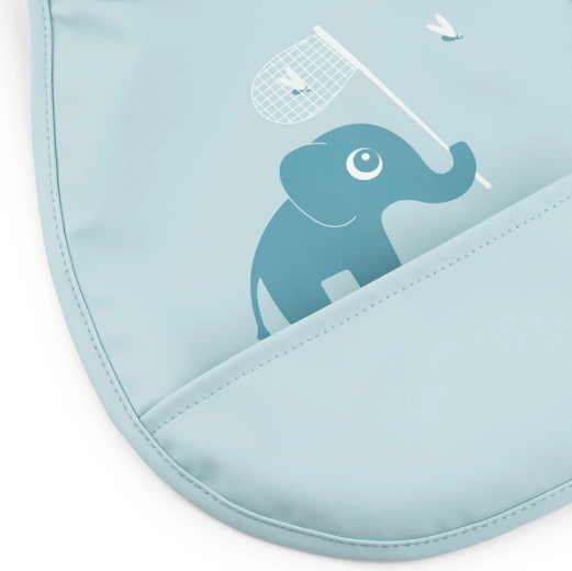 Bavaglini tascabili Done by Deer Tiny Elphee blu – 2 pezzi