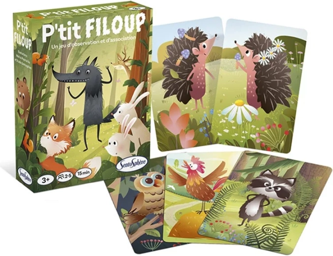Sentosphere gioco di carte Černý Petr con animaletti