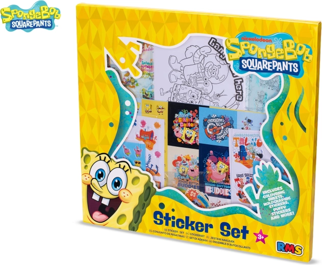 Set di adesivi SpongeBob (500 pz)