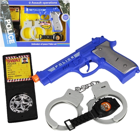 Set della polizia con luce e suono