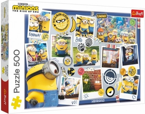 Puzzle Minion, Collezione Fotografie Pazze 500 Pezzi