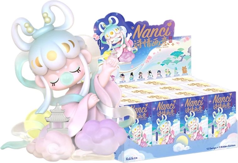 Rolife Nanci Poetic Beauty statuetta da collezione blind box - 1 pezzo