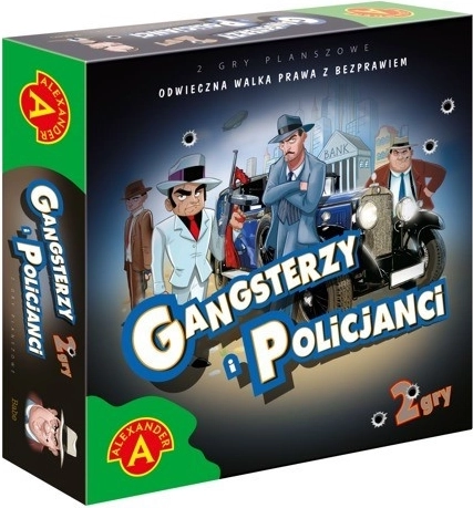 Gangster e poliziotti – avvincente gioco da tavolo per famiglie ALEXANDER