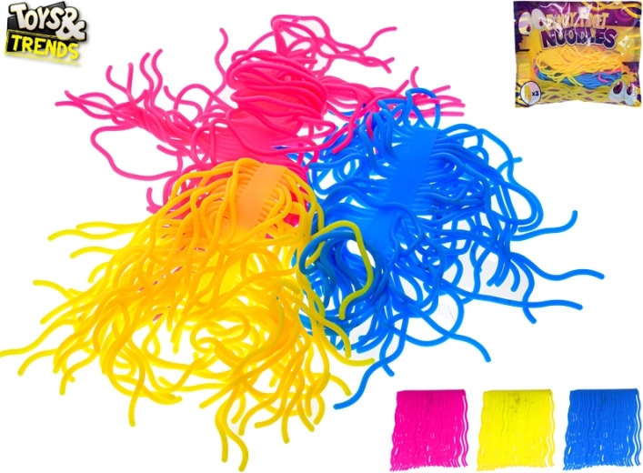 Spaghetti antistress elastiche Toys&Trends – set da 3 pezzi